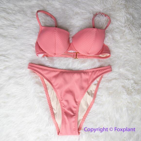 New! Set! Free‎ People x Peony panel balconette highline pant bikini, size XS - Picture 3 of 10